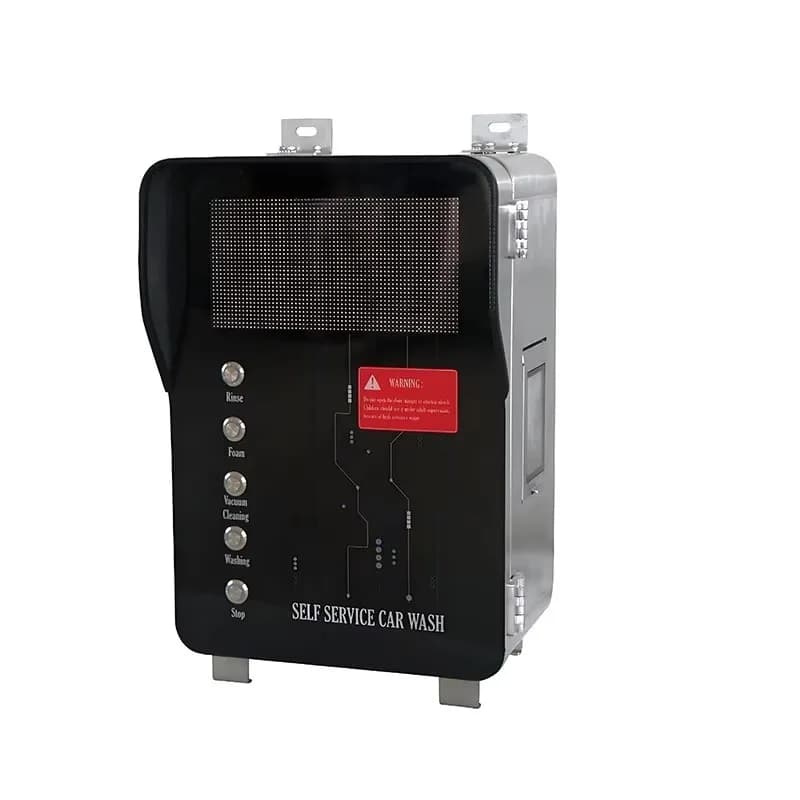 Station de lavage auto intelligente en libre-service avec boîtier de commande personnalisé
