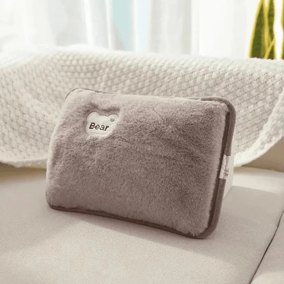 Bouteille d'eau chaude Rechargeable, chauffe-mains électrique mignon, prise ue, sac de compresse cha