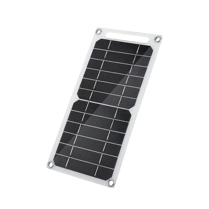 Chargeur solaire USB flexible 5V, panneau photovoltaïque souple, chargeur d'urgence extérieur pour t