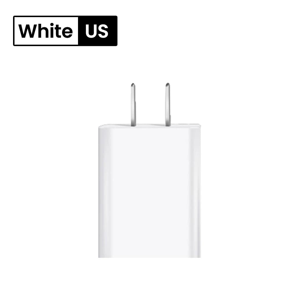 Chargeur mural USB 5V 2A pour téléphone, prise EU/US, pour iPhone, Samsung, Xiaomi, Redmi, Huawei, a