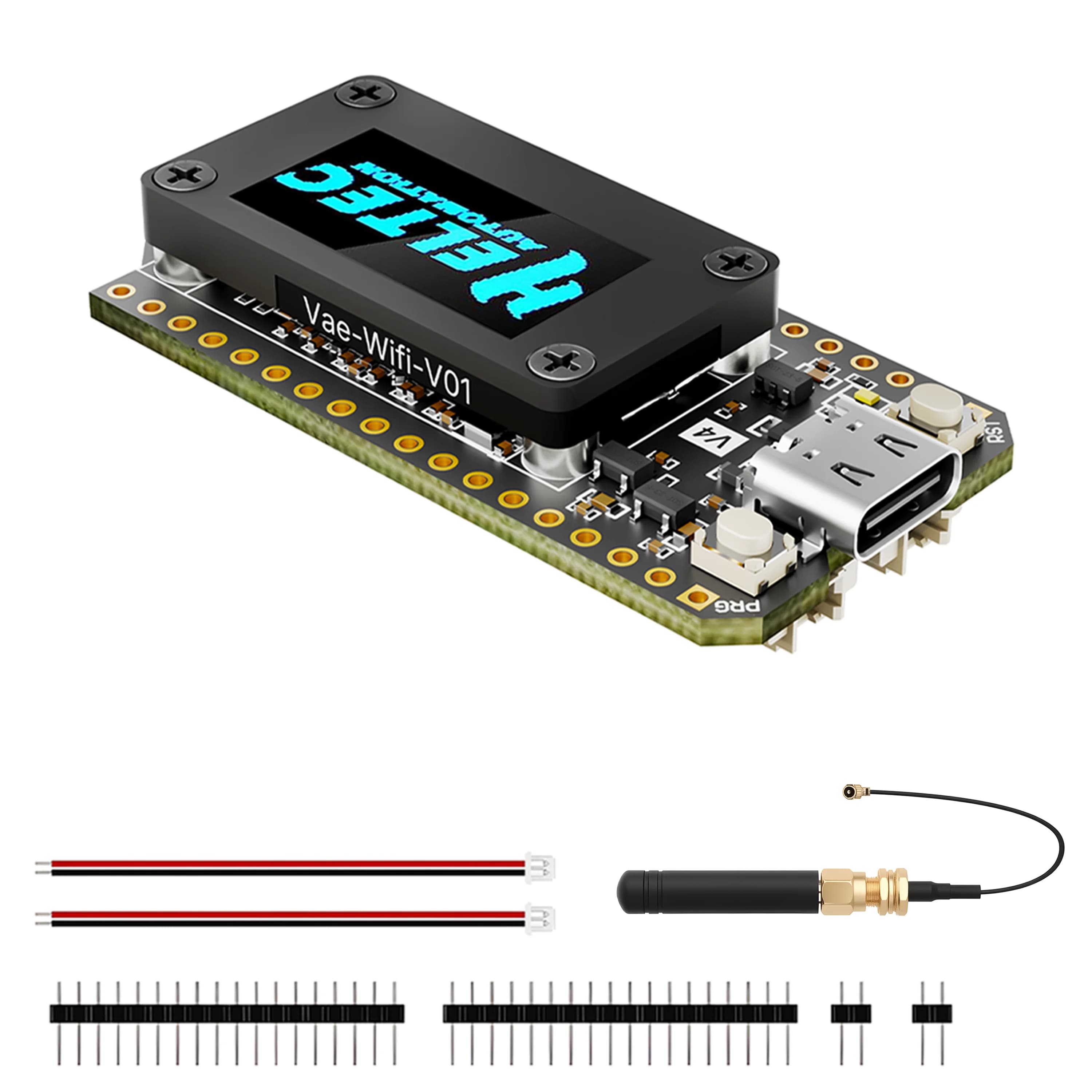 Carte de développement Heltec V4 OLED alimentée par énergie solaire LoRa 32, ESP32-S3 SX1262 WiFi Bl