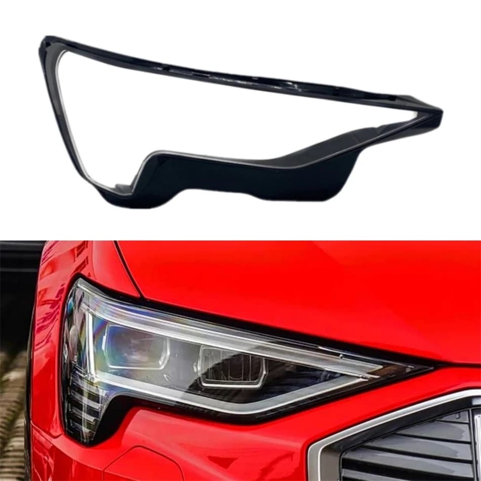 Accessoires de voiture pour Audi E-TRON 2019 2020 2021 2022 2023, couvercle de phare, couvercle de l