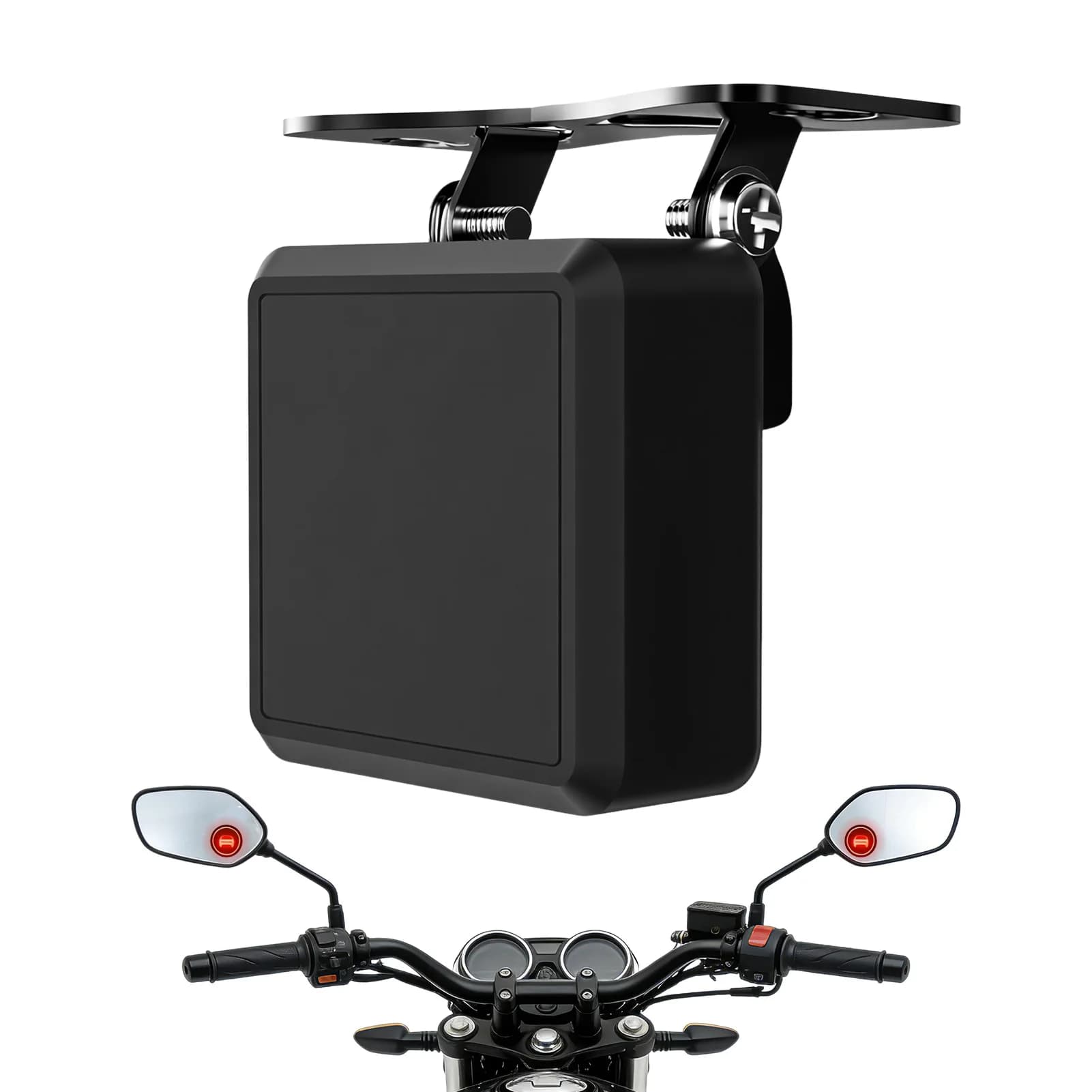 Système de détection d'angle mort pour moto et vélo électrique, système d'assistance au changement d