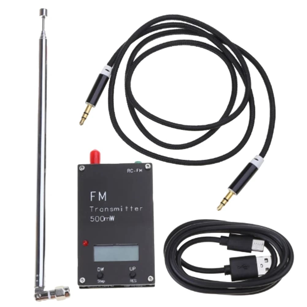 Émetteur FM stéréo USB Type-C pour station de radio de campus, DSP, signal audio, diffusion, 2000m, 