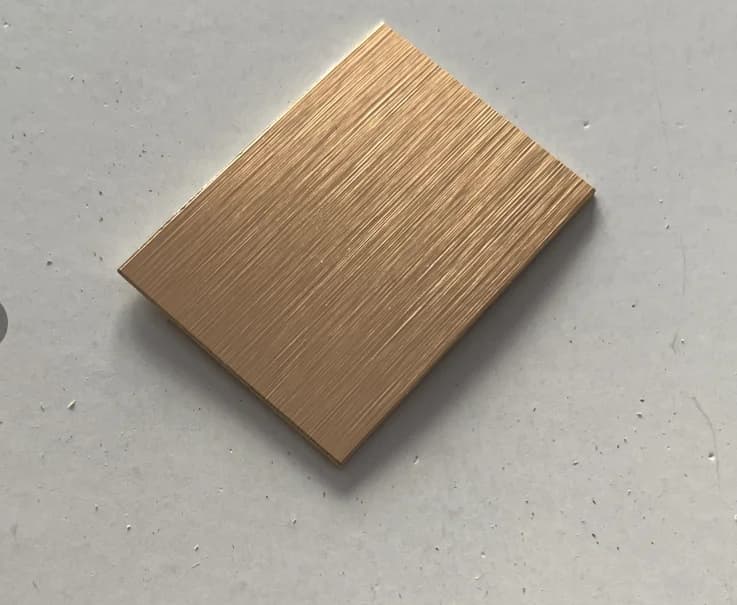 Bandes de chant ignifuges pour panneau de panneau Formica 23mm 55mm x 5m couleur métal or argent Chr