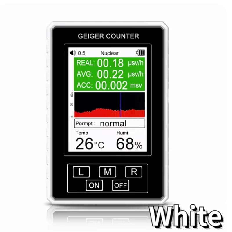 XR-1 Pro détecteur de rayonnement nucléaire écran d'affichage LCD compteur Geiger dosimètre personne