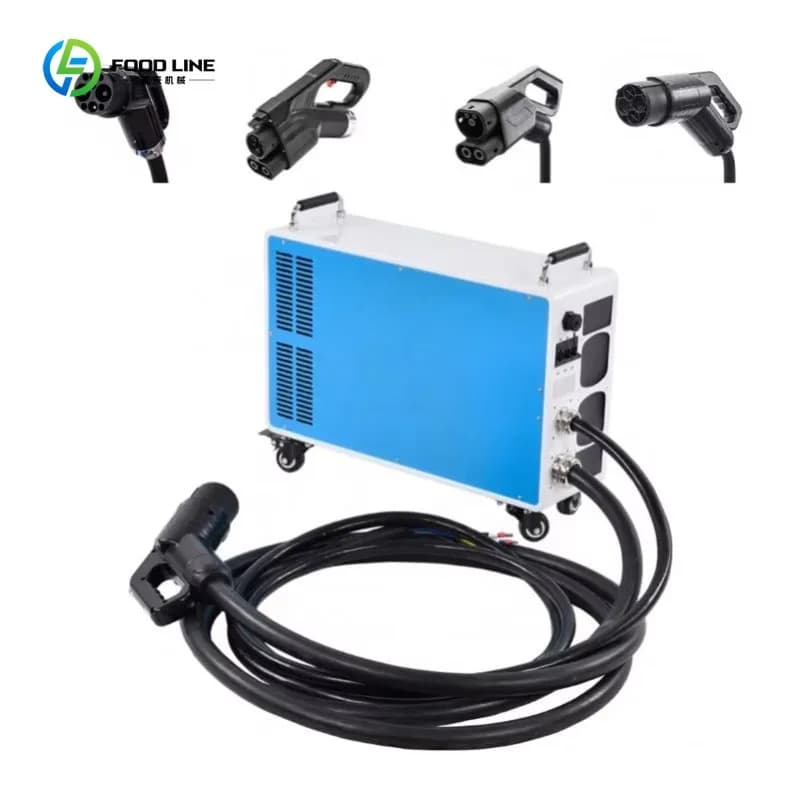 Chargeur EV portable CCS1 CCS2, dispositif de charge rapide mobile, outil de charge rapide pour voit