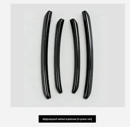 Accessoires automobiles populaires : Kit de garnitures adhésives pour extensions d'ailes de voiture 