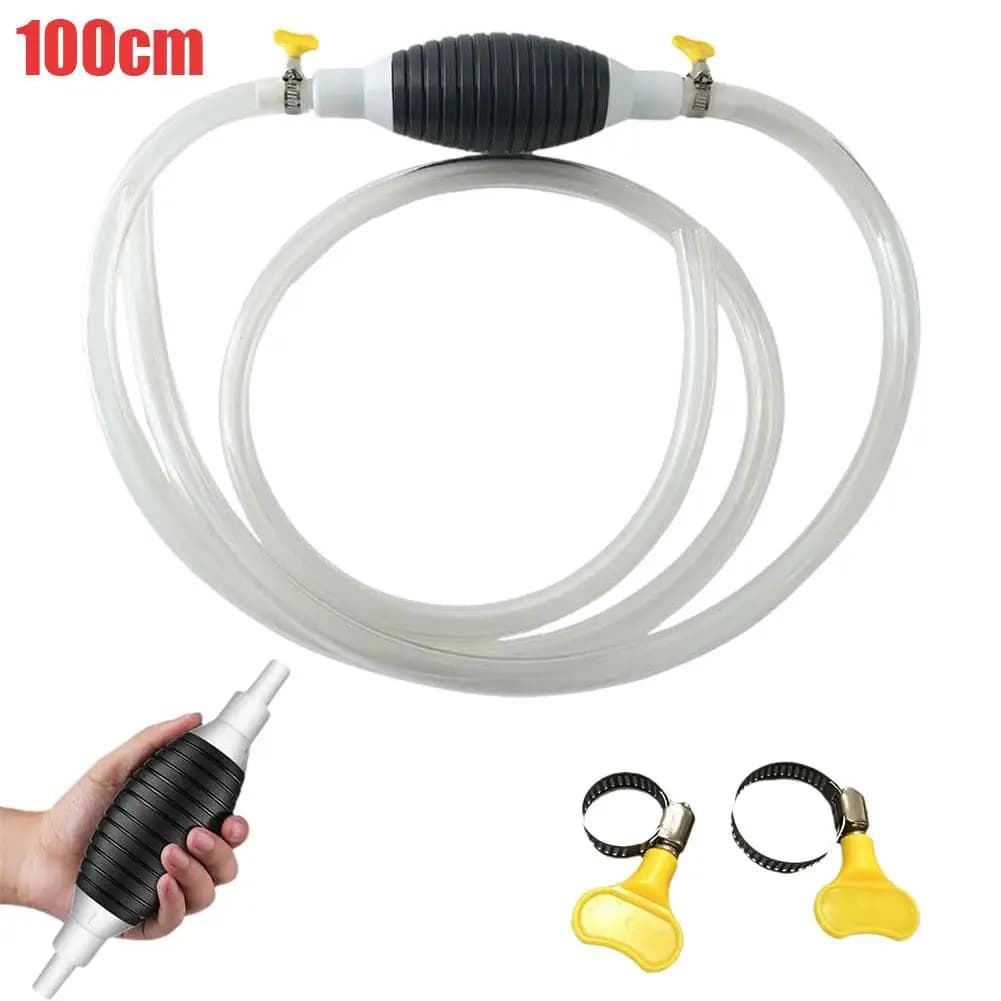 Pompe à essence manuelle en PVC pratique pour voiture, pompe à essence, pompe à paille manuelle, dur