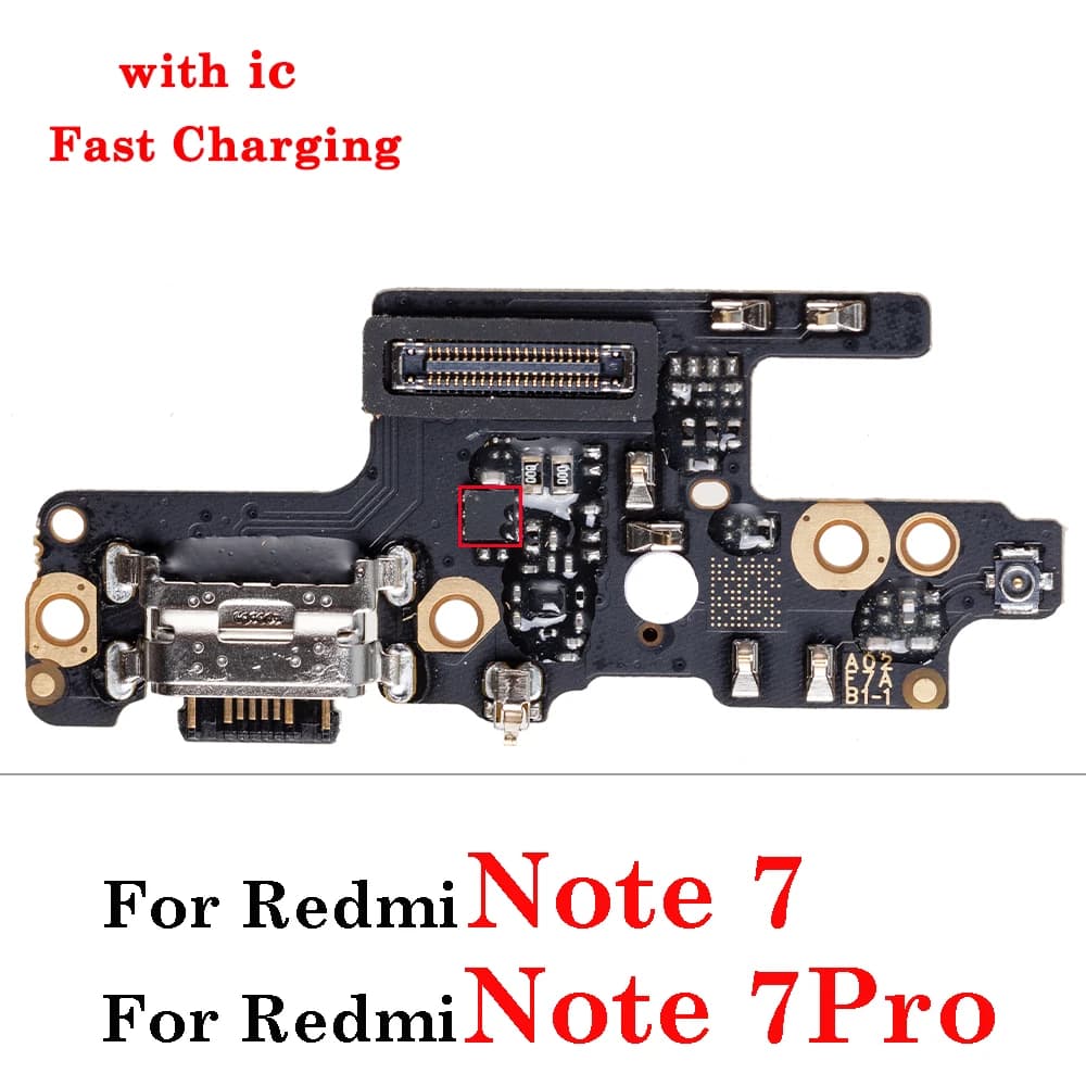 Connecteur de port de chargeur USB astronomique pour Xiaomi, Redmi 8, 8A, 9, 9A, 9C, Note 8, 9, 9S, 