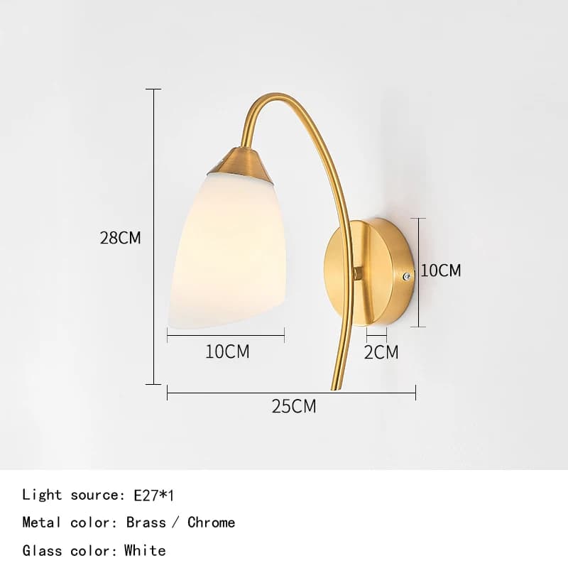 Plafonnier LED en Verre Blanc Givré au Design Vintage Européen, Luminaire Décoratif de Plafond, Idéa