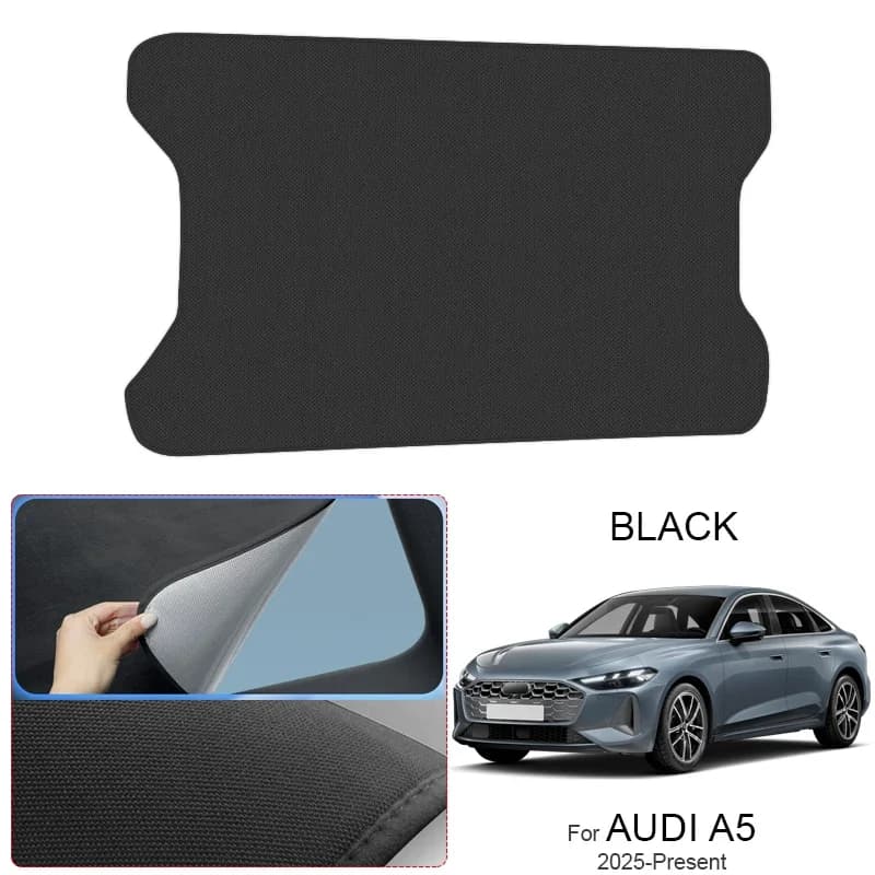 Pare-soleil de toit en tissu suédé anti-UV à adsorption électrostatique pour AUDI A5 2025-Présent, i