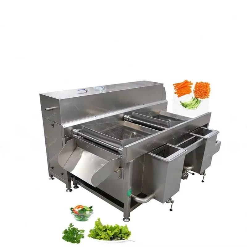 Laveuse à bulles pour fruits et légumes, machine industrielle et commerciale, haute efficacité, écon