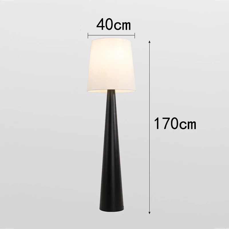 Lampe sur pied LED moderne pour salon et chambre, lampe sur pied à intensité variable avec télécomma