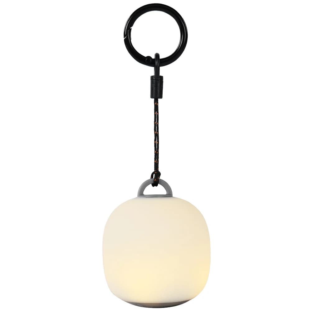 Soomloom Lanterne de camping LED rechargeable Lampe à presser en forme d'œuf mignon Lampe en silicon