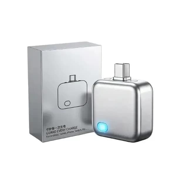 Chargeur intelligent Stop Charge Type-C, coupure automatique de l'alimentation, dispositif de protec