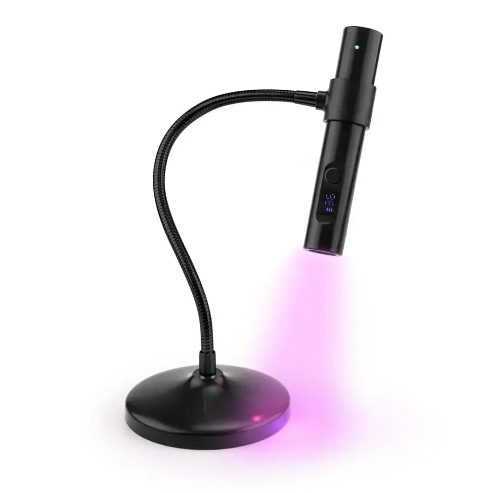 Lampe UV pour ongles 2 en 1, sèche-ongles Portable, support de maintien, lampe UV LED pour ongles, M