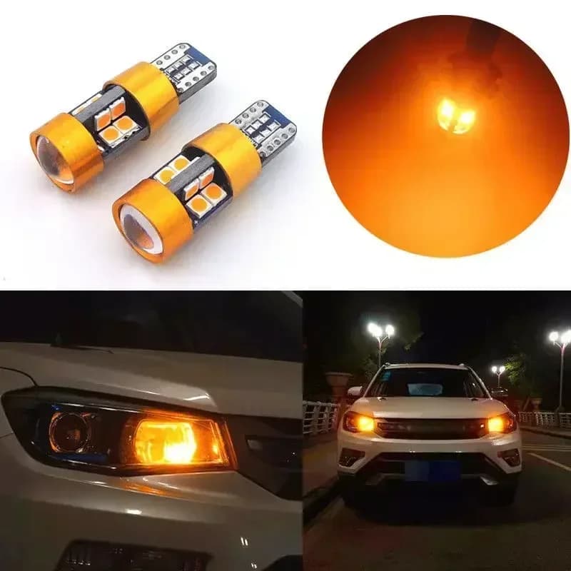 Enquêter de stationnement LED orange ambre pour voiture, 3030 position, 158 stationnement, 175, 2821