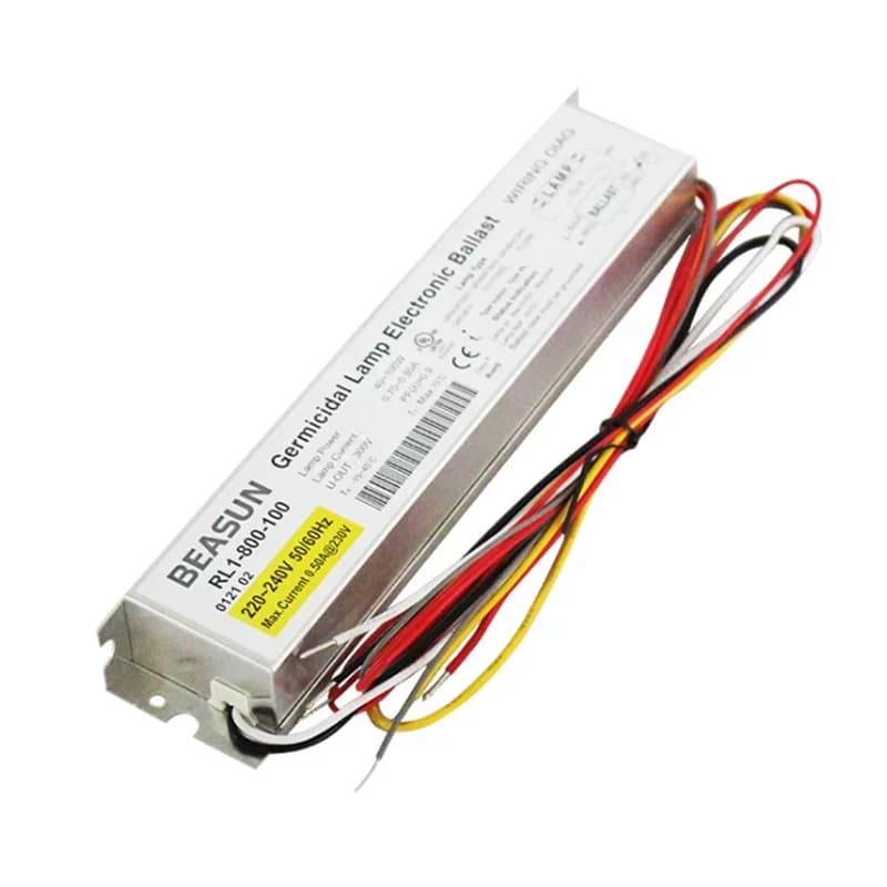 Lampe germicide UV 80W-traitement de l'eau de 100W 120W dédié RL1-800-100 électronique de ballast