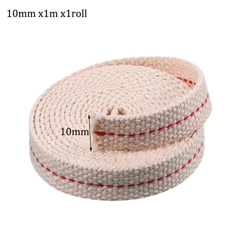 1-5 rouleaux de mèches de lampe à huile, mèches de lanternes à huile plates avec point pour lampes à