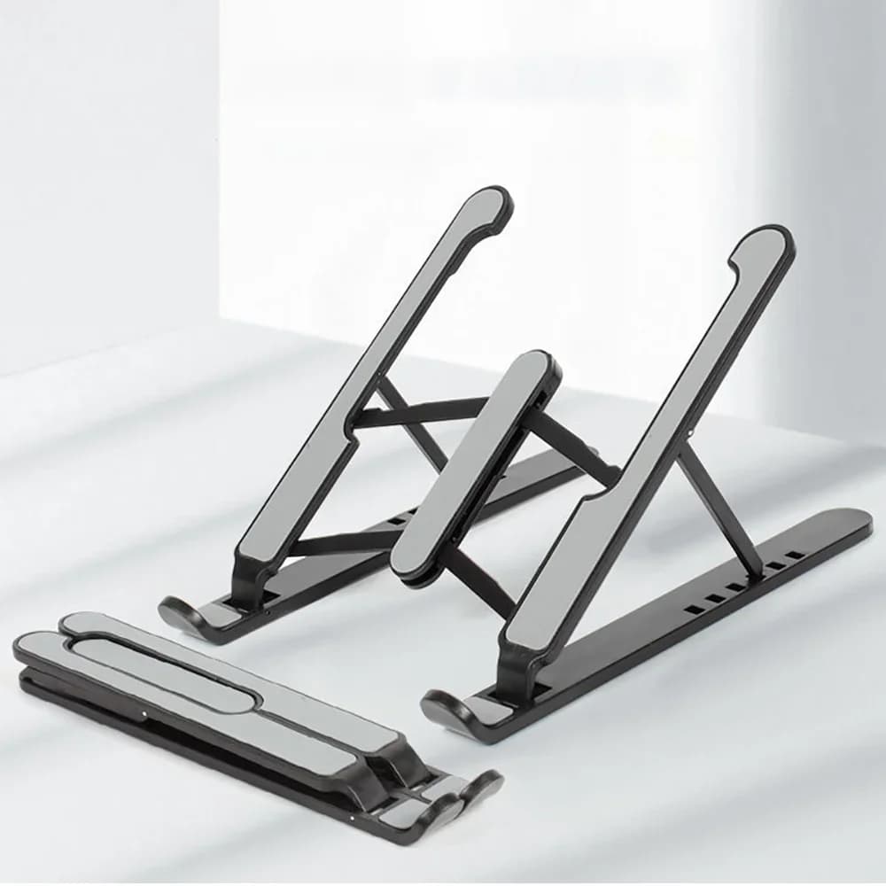 Support pliable pour ordinateur Portable, réglable, Base de Support en alliage d'aluminium pour Macb