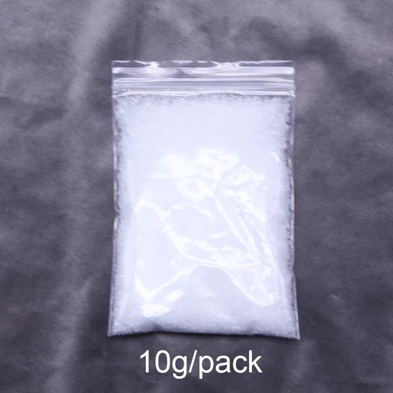 Fausse Neige Artificielle en PE pour Décoration de Sapin de Noël, 10/20/50/100g, Accessoire pour Fen