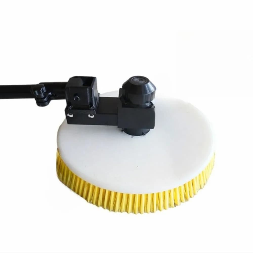 Brosse de nettoyage de panneaux solaires télescopique de 3,5 m, nettoyeur de panneaux photovoltaïque
