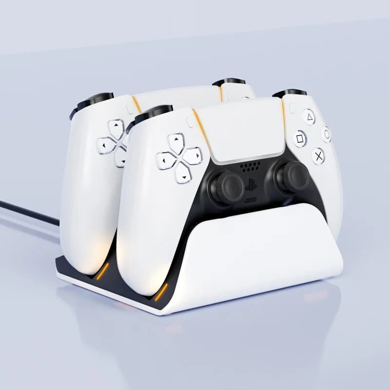 Station de charge rapide pour contrôleurs PS5, double Station de chargeur de manette de jeu sans fil