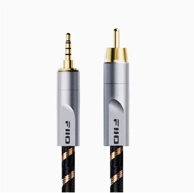 Câble coaxial audio numérique FIIO LL-RCA1S / LL-RCA1M 3,5 mm vers RCA