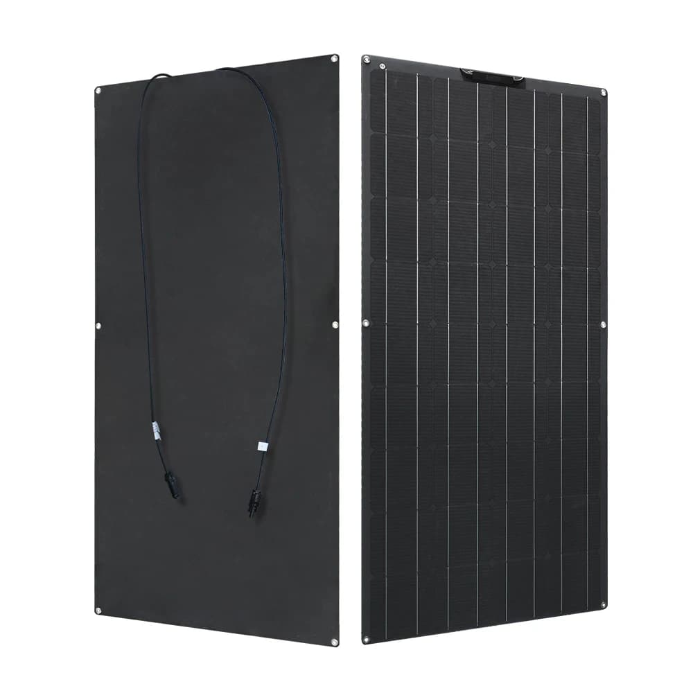 Panneau solaire flexible monocristallin en silicium 430W pour caravane, camping-car, design sans cad
