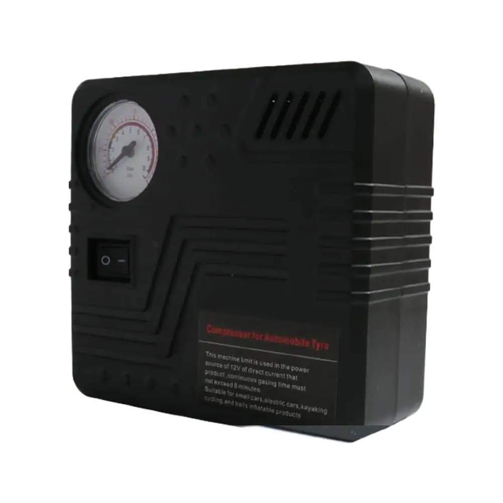 Pompe à air électrique portable pour voiture, mini gonfleur de pneus 12V