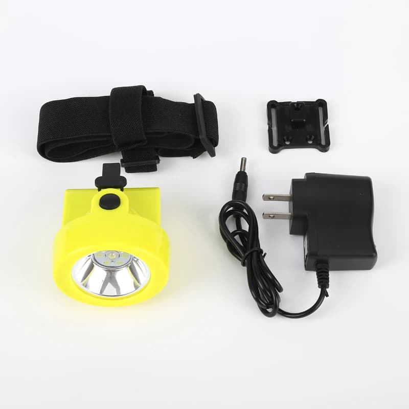 Lampe de casque de mineur à LED, lampe de sauna minière, capuchon de mineur, KL2.8LM