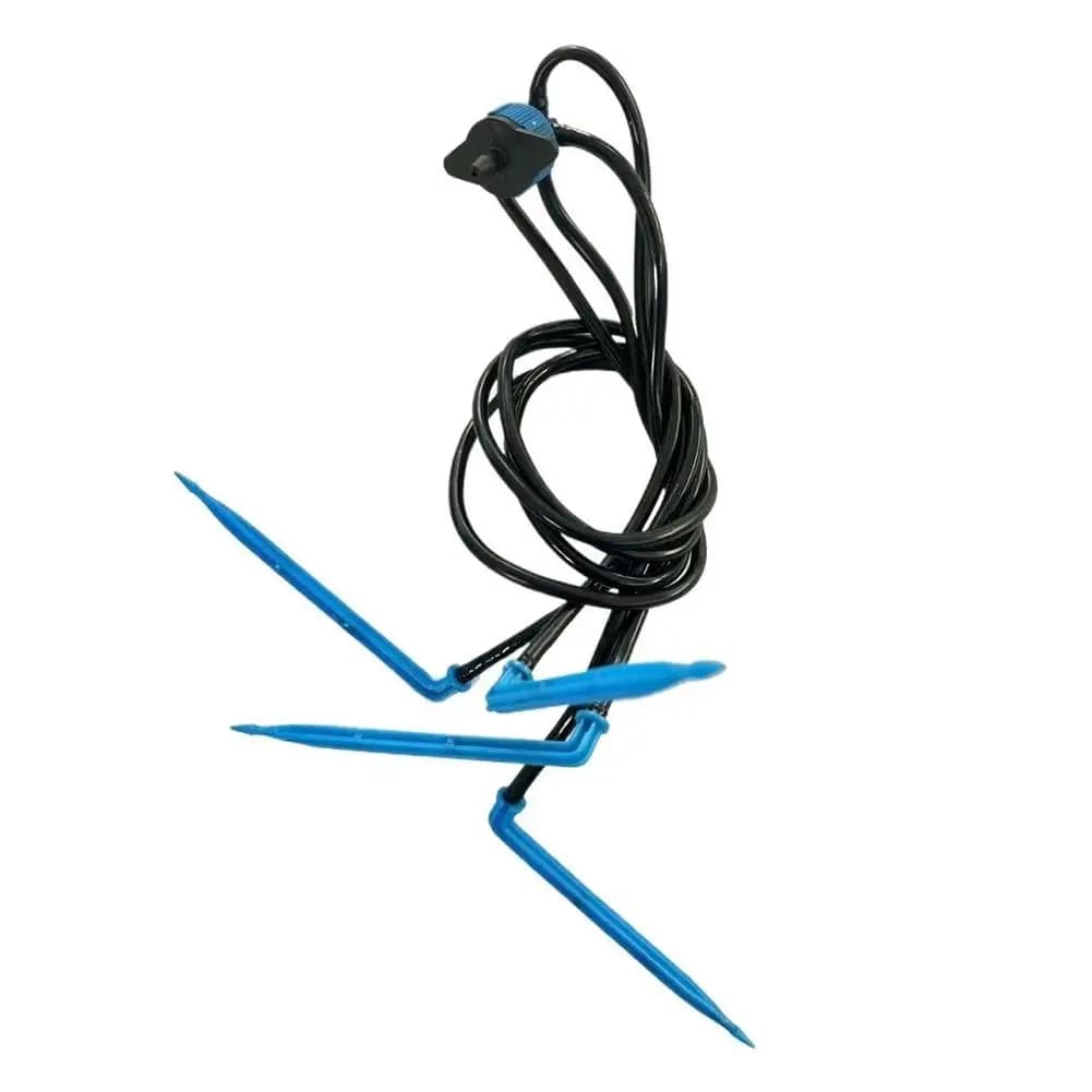 Système d'irrigation goutte-à-goutte à 4 voies avec émetteur micro-flux pour économie d'eau en serre