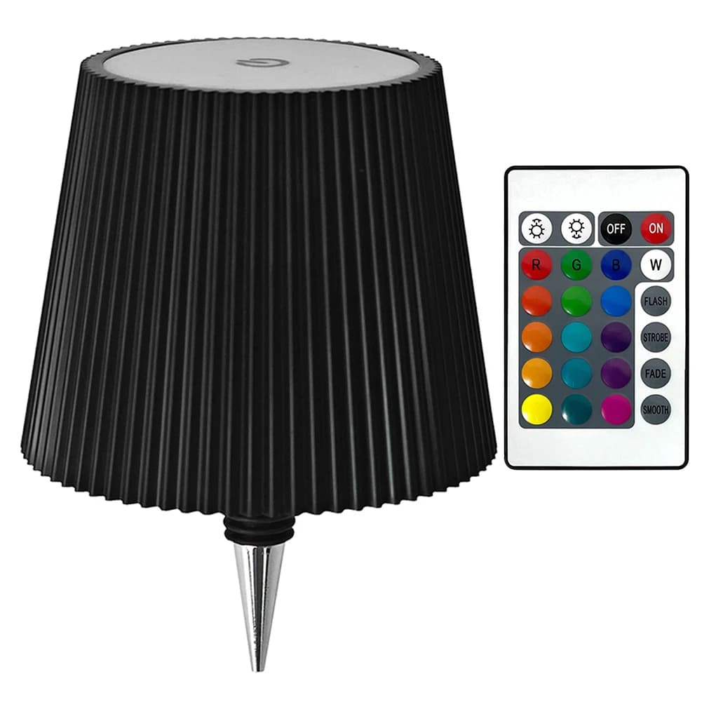 Lampe de bouteille sans fil 3 couleurs + lumière de bouteille de vin RGB lampe de bouteille de vin à