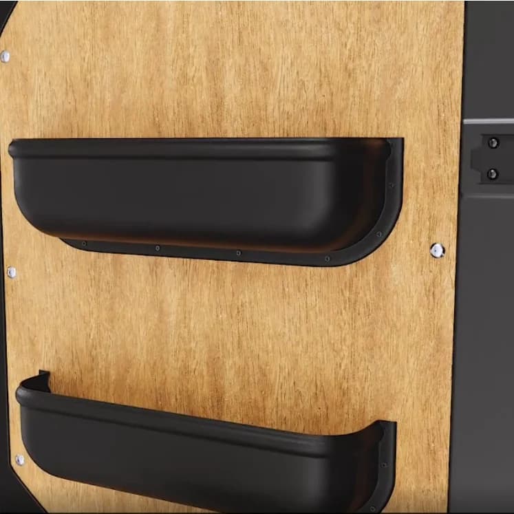 Étui de rangement de poche pour Van Camper, support de tiroir en tissu feutré sous le siège, boîte d