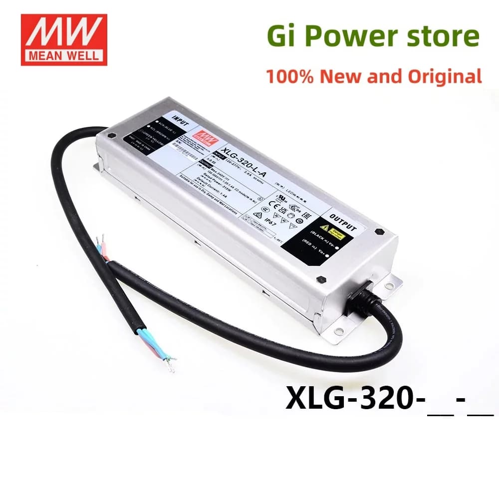 XLG-320 320W MEAN WELL Alimentation constante XLG-320-L/M/H/V-A/AB XLG-320-L-A XLG-320-M-A XLG-320-H