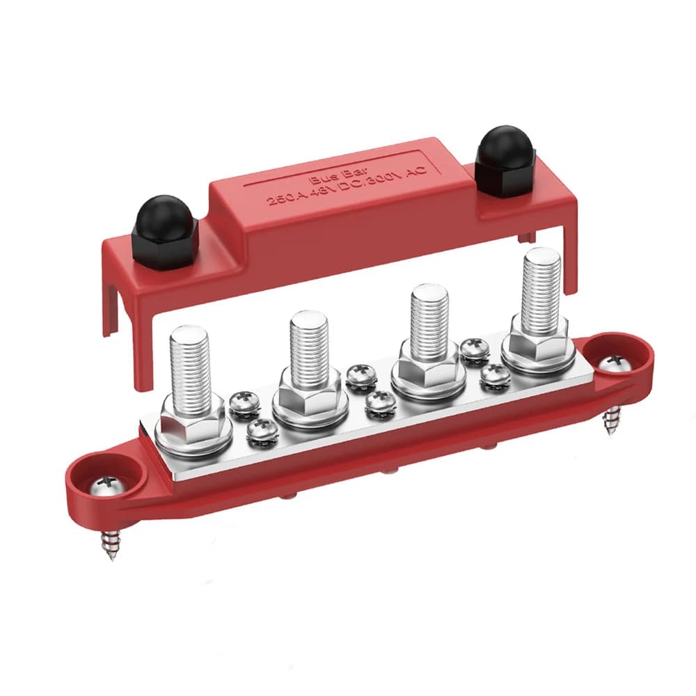 Barre omnibus BB250-T4M10 250A bloc de Distribution bornier de Bus à courant élevé BUSBAR RV barre o
