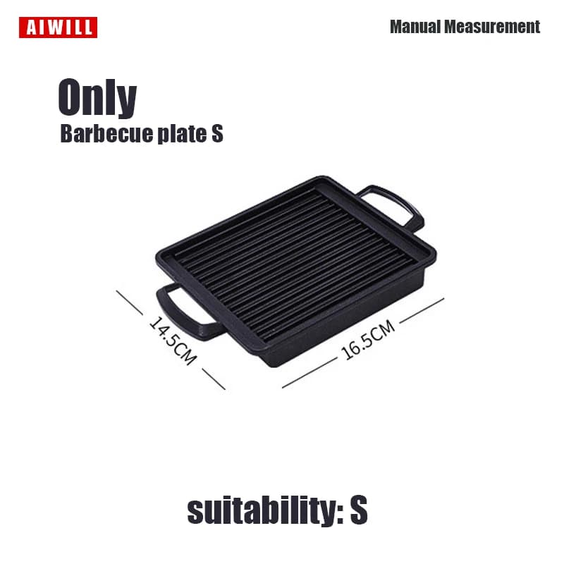 AIWILL Portable Barbecue Grill coréen alimentaire four à charbon Barbecue poêle charbon de bois four