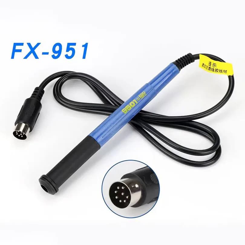Poignée de fer à souder FX9501 T12 pour station de soudage HAKKO 951/950 942