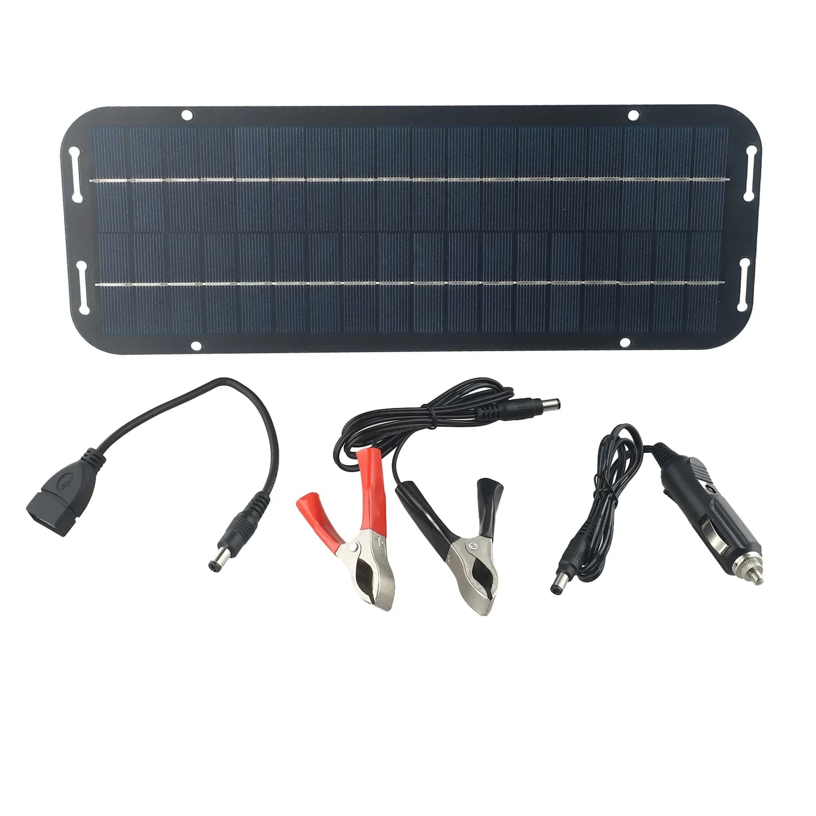 Kit solaire complet Gooaya, panneau solaire, chargeur de batterie 12V, chargeur de batterie pour car