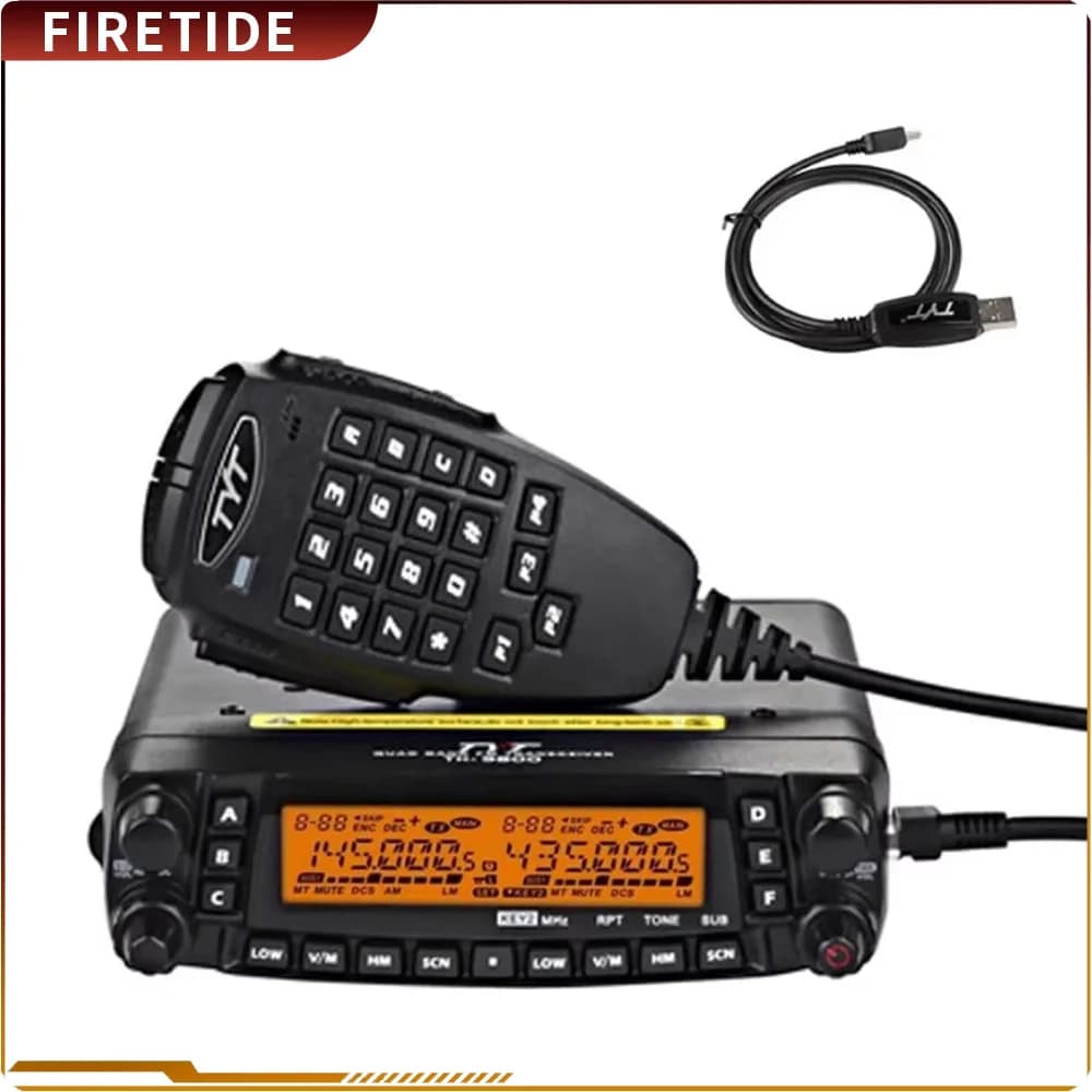 TYT TH-9800/TH-9800-USB Quad Band 50W transversale émetteur-récepteur Mobile véhicule Radio Amateur 