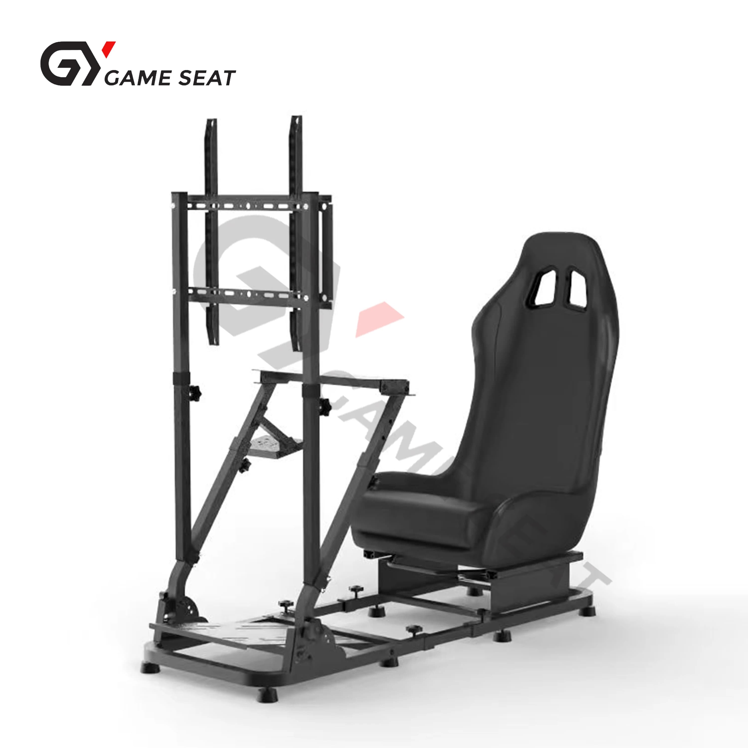 GY084 Nouveau simulateur de course pour jeux de sport et de course, avec sièges de cockpit et suppor