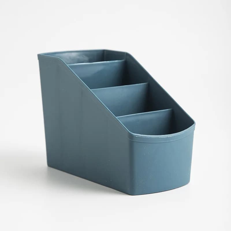 Boîte de rangement de bureau, boîte de rangement pour télécommande de salon, petits cosmétiques, pap