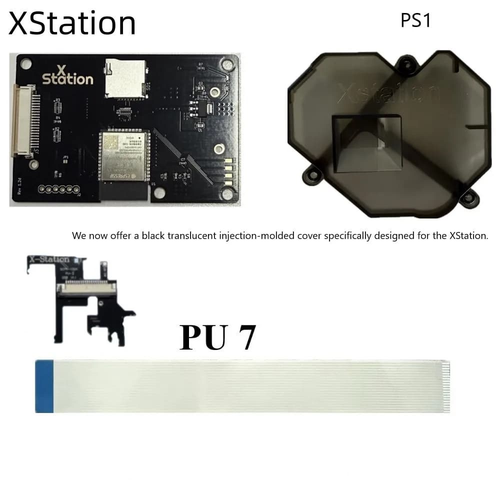Émulateur de Lecteur de Disque Optique XStation PS1 Console de Jeu ODE XSTATION pour PlayStation PS1