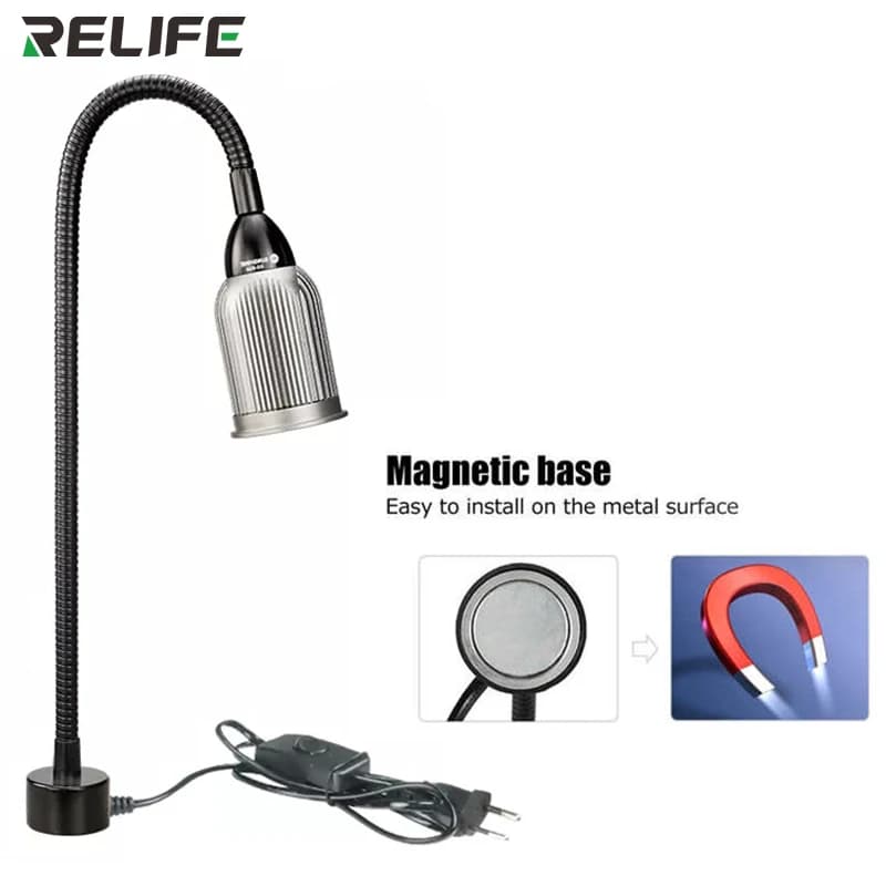 StalSHINE SS-804 LED 220V Lampe Réparation Spéciale Éclairage Projecteur Long Bras Tuyau Universel L