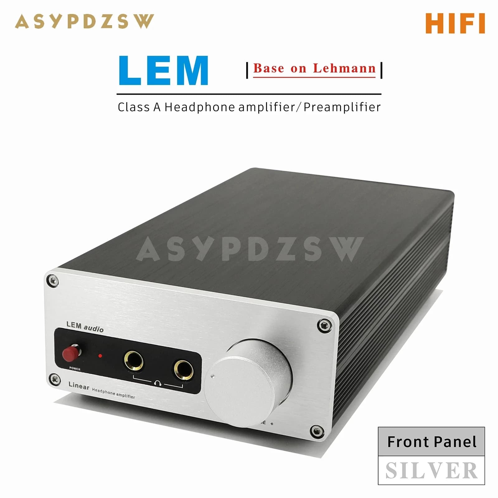 Amplificateur/préamplificateur de téléphone HIFI LEM de classe A, pour sauna Lehmann