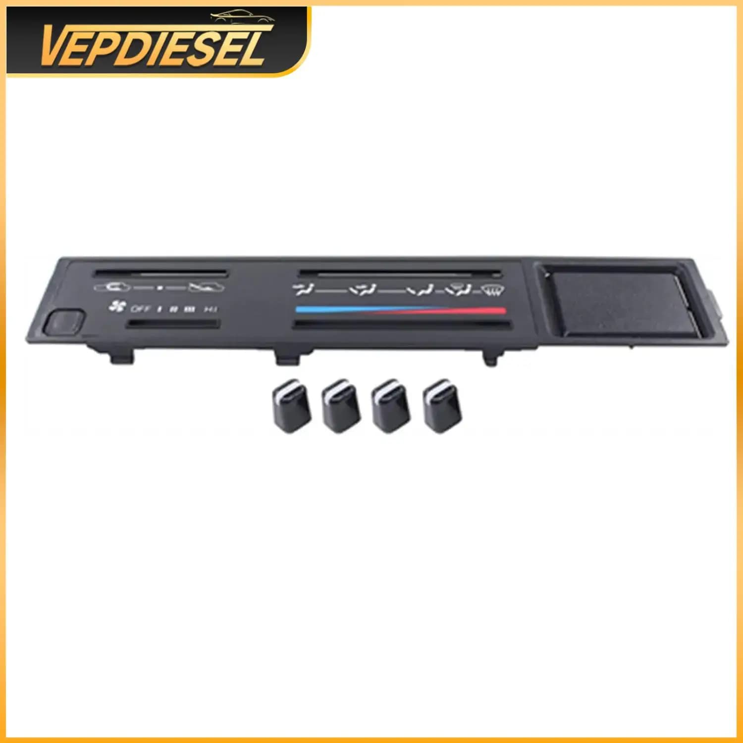 Panneau de commande de climatisation de chauffage de voiture avec 4 boutons 55519-89143, pour Toyota