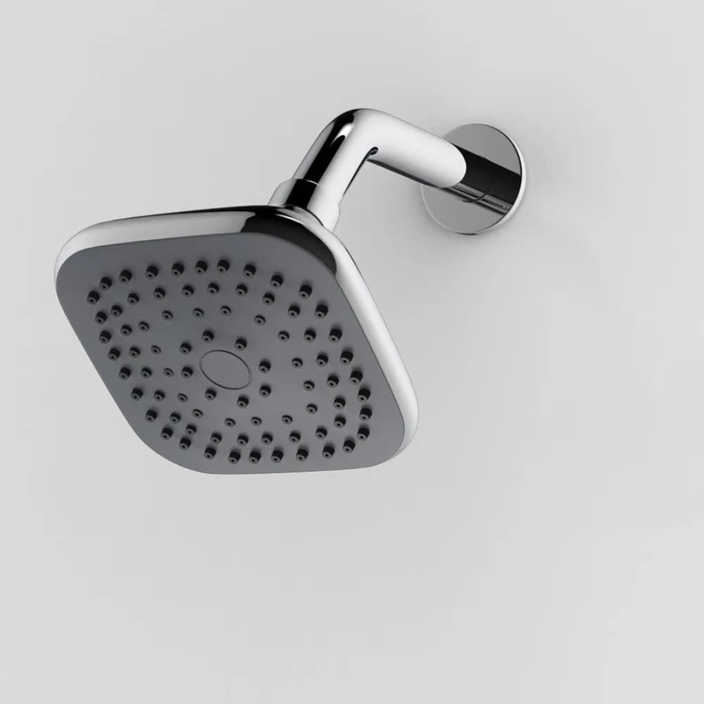 Robinet de douche mural de 4 pouces, économiseur d'eau, pulvérisateur rotatif, pluie, accessoires de