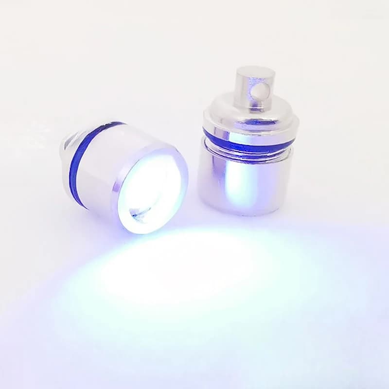 Lampe Led Miniature en métal, 6 pièces, lumière lumineuse, jouets pour bricolage, fabrication de mod