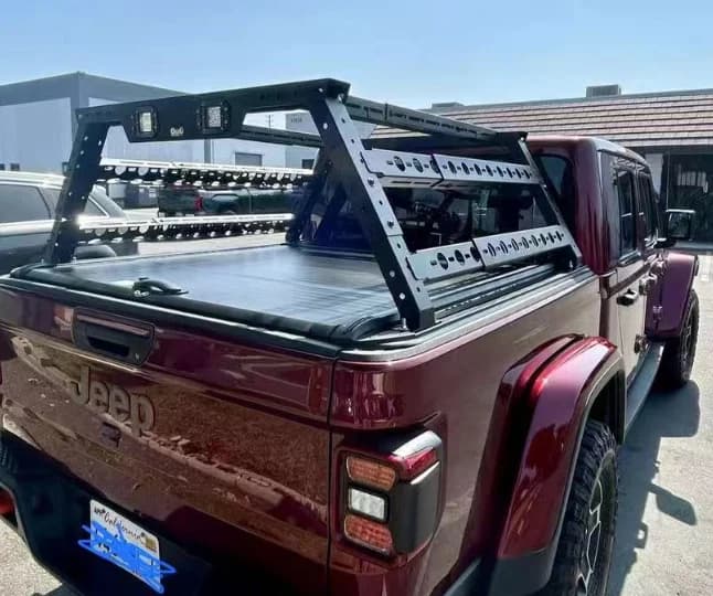 Grille de toit accessoires réglables personnalisés lit Tundra pour 4x4 Ford Ranger Toyota Hilux Silv